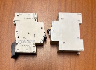 Interruttori GE C16 e Bticino C20