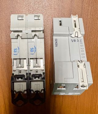 Interruttori GE C16 e Bticino C20