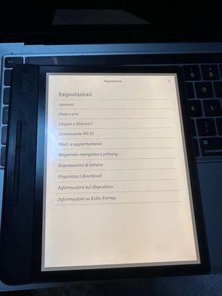 Kobo Forma E-reader Nero