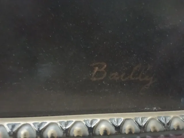 Cuadro al óleo sobre madera firmado