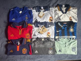 Lote Camisetas Fútbol Vintage