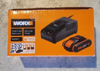 Batería y Cargador Worx Power Share 20V