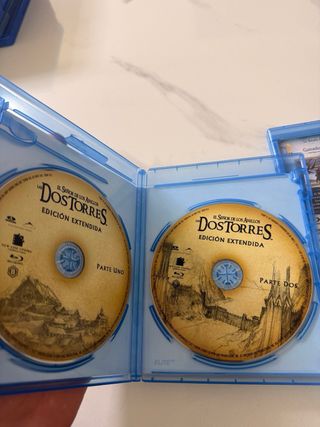 Trilogía Bluray El Señor de los Anillos. ED.EXTEND