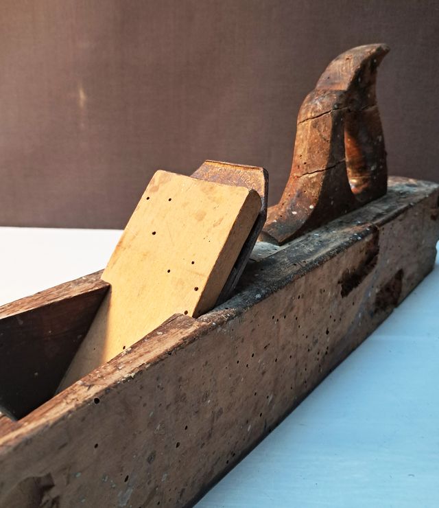 VECCHIO SPAZZOLINO DA CARPENTIERE