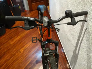 Bicicleta Rockrider ST 500 26 Naranja