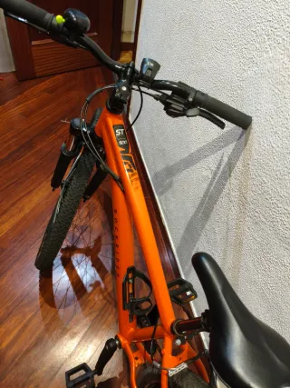 Bicicleta Rockrider ST 500 26 Naranja
