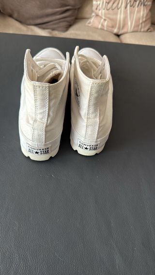 Converse Blancas Plataforma