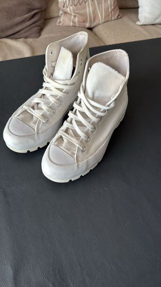 Converse Blancas Plataforma