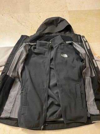 Chaqueta The North Face + Abrigo polar  (Talla S)