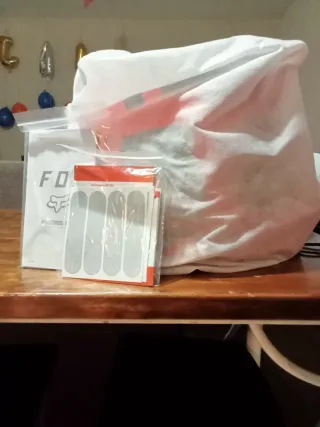 Casco Fox Niño Naranja Fluor