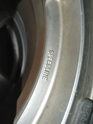 Llantas speedline 5 palos vw Golf GTI 15