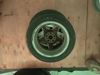 Llantas speedline 5 palos vw Golf GTI 15