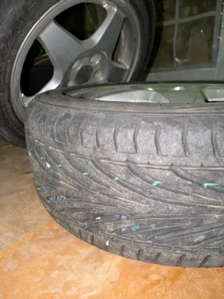 Llantas speedline 5 palos vw Golf GTI 15