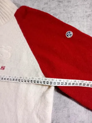 Maglione North Sails Lana Bottoni Vintage