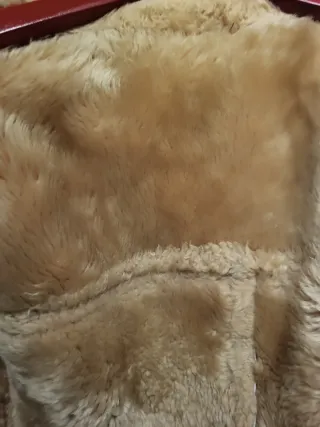Chaquetón UNISEX Piel y Peluche interior Beige