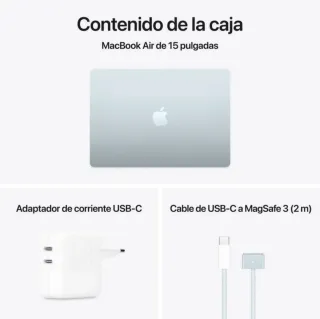 MacBook Air 15 M4 24GB 512GB 10-C GPU Azul Cielo