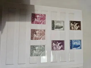 Raccoglitore francobolli Poste Vaticane 1960