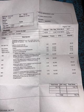 Audi A3 sportback 2014