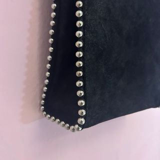 Bolso Zara Negro con Tachuelas