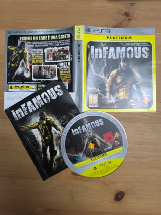 Infamous Platinum PS3 - Version Multilingüe.