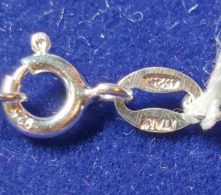 Cadena de Plata de Ley de 50cm