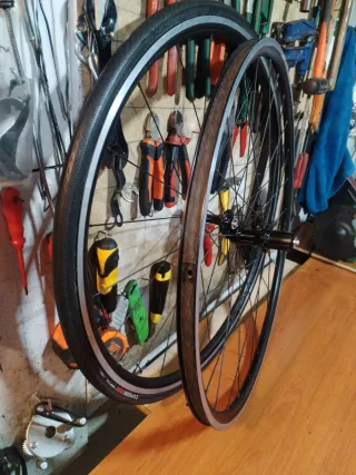 Llantas Bici Carretera Axis Elite.PERFECTO ESTADO.