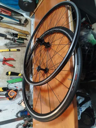 Llantas Bici Carretera Axis Elite.PERFECTO ESTADO.