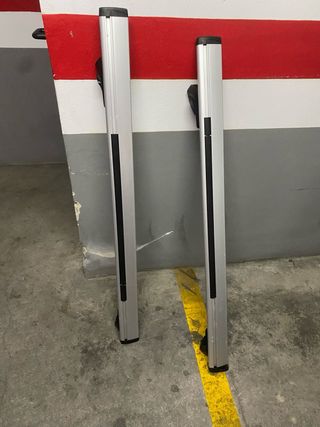 Barras de techo para raíl