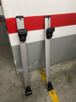 Barras de techo para raíl