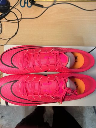 Nike Zoom Maxfly Scarpe Chiodate Rosa Nero