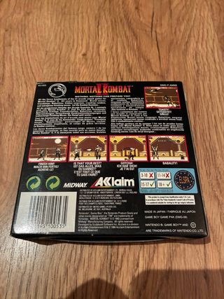 Mortal Kombat II Game Boy