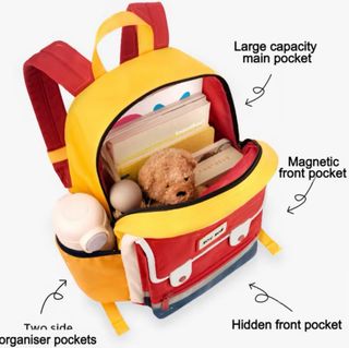 Mochila infantil Zoy Zoii Rojo Talla M