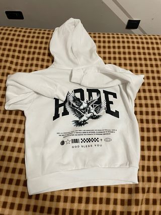 Felpa con stampa HOPE