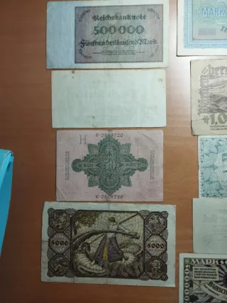 Lote 13 Billetes Alemania para Sebas