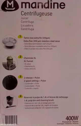 Extractor de zumos Mandine Nuevo