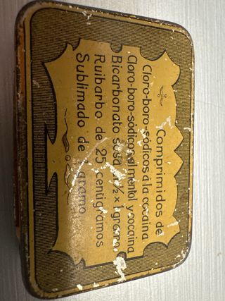 2 Antiguas cajitas de medicamentos farmacia