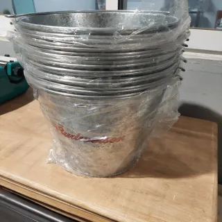 Cubos Cerveza Budweiser Metal Nuevos