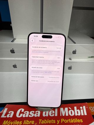 iPhone 15 Pro Max 256GB Nero come nuovo