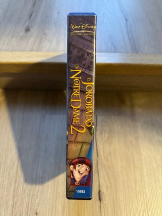 VHS El Jorobado de Notre Dame 2