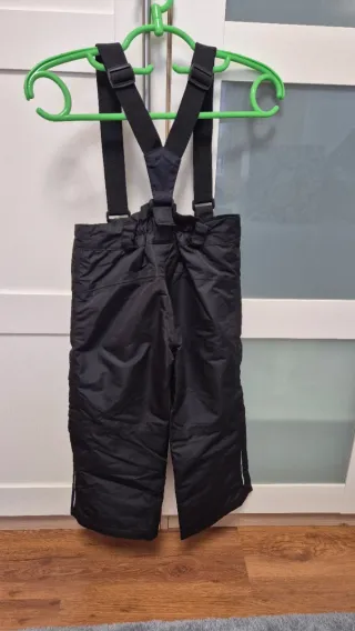 Pantalón de esquí infantil negro