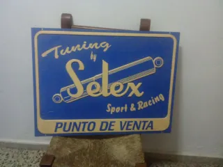Letrero Selex Tuning Sport & Racing Punto de Venta