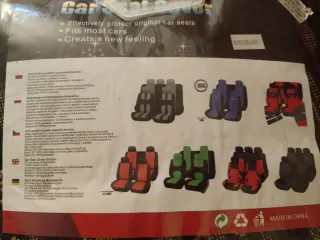 Cubre asientos coche 4x4/furgoneta