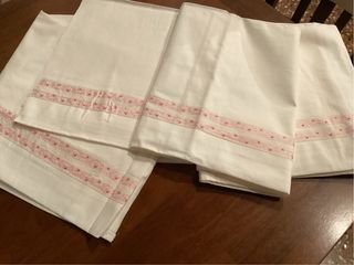 Lenzuolo Matrimoniale Vintage con Passamaneria