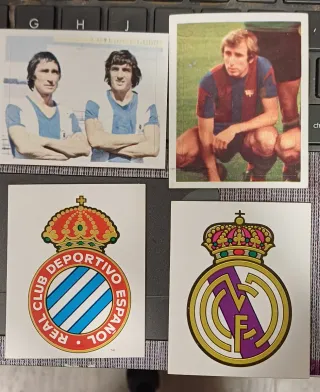 Cromos Fútbol Antiguos 1975