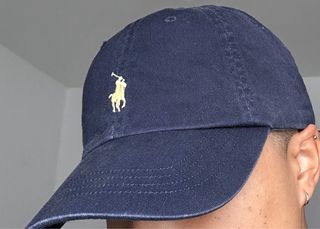 Gorra Polo Ralph Lauren Azul Marino Logo Dorado