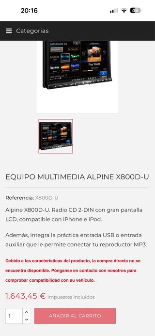 Se vende o se cambia