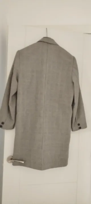 Blazer largo tipo abrigo