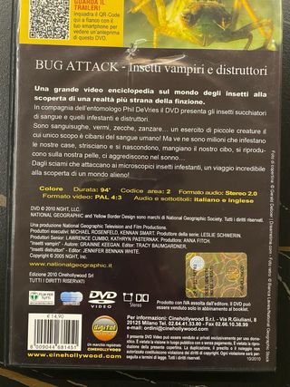 DVD National Geographic Bug Attack