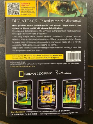 DVD National Geographic Bug Attack