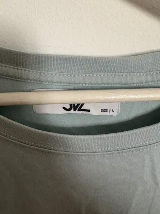 Camiseta JVZ Hombre Talla L Azul